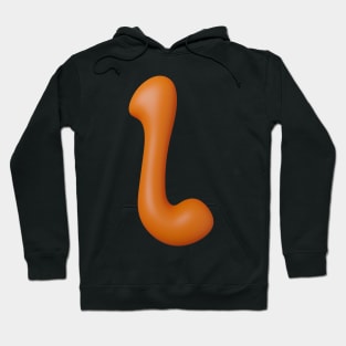 Liquid Type Letter L Hoodie